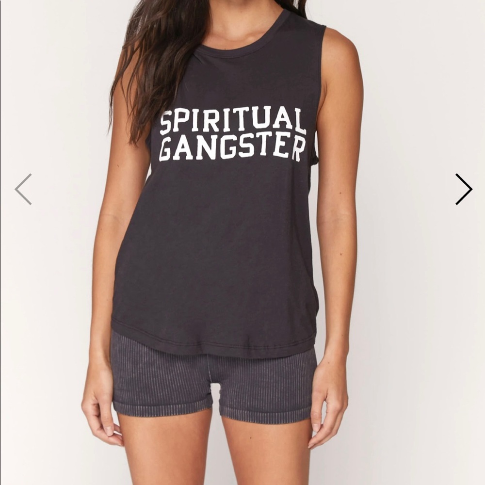 Spiritual Gangster Varsity Muscle Tank